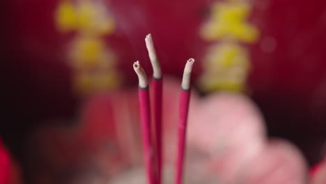 Chinese-incense-stick-burning-in-slow-motion