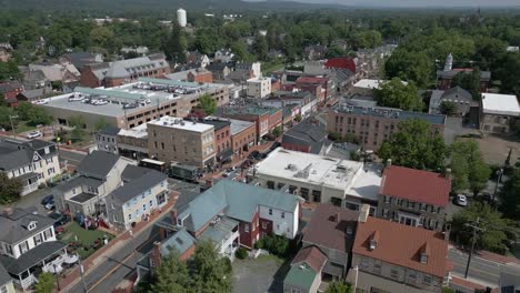 Downtown-Leesburg-Drone-Parallax-Aerial
