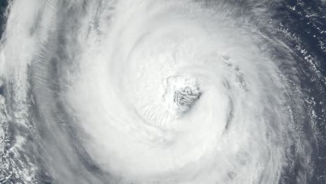 Hurrikan-Vom-Weltraum-Aus-Auf-Der-Erde-Gesehen