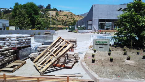 Toma-Del-Sitio-De-Construcción-Del-Nuevo-Whole-Foods-En-El-Centro-Comercial-Malibu-Village.