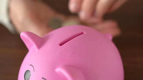 Saving-coins-in-a-piggy-bank.-Close-up