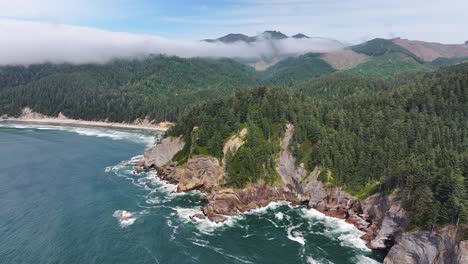 Breathtaking-Drone-Shot-of-Rugged-Coast
