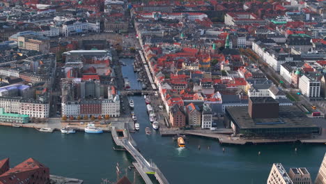 Tight-aerial-slider-shot-of-Nyhavn-Copenhagen
