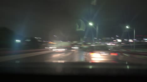 Conducir-De-Noche-En-Monterrey-Mexico