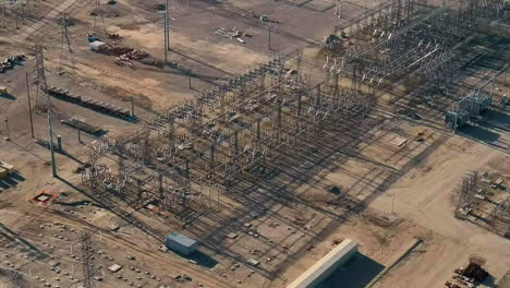 Overhead-View-of-Electrical-Power-Substation-and-Infrastructure