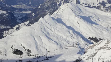 Blick-Auf-Die-Jungfrau-Gletscheralpen-Vom-Sphinx-Observatorium