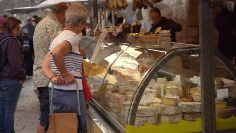 Cheese-Stall-in-Old-Town-Market-of-Annecy