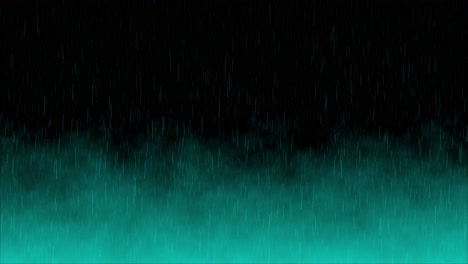 Rainfall-animation-overlay-background-motion-graphics-storm-seamless-raindrops-falling-thunderstorm-overlay-visual-effect-gradient-dark-teal