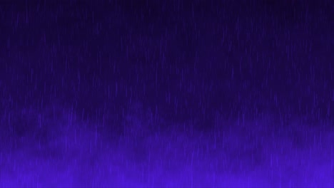 Rainfall-animation-overlay-background-motion-graphics-storm-seamless-raindrops-falling-thunderstorm-overlay-visual-effect-gradient-dark-purple