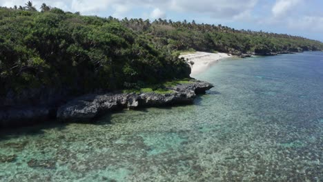Scenic-Coastline-of-Tonga,-Polynesia