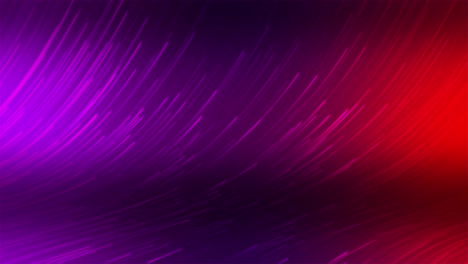 Animation-Von-Sich-Biegenden,-Sich-Bewegenden-Linien-Auf-Rotem-Und-Violettem-Hintergrund,-Die-Glasfaserverbindungen-Simulieren