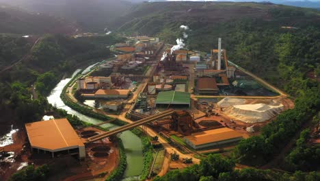 Klimawandel,-Tagebau-Der-Sumitomo-Corporation-In-Taganito,-Philippinen