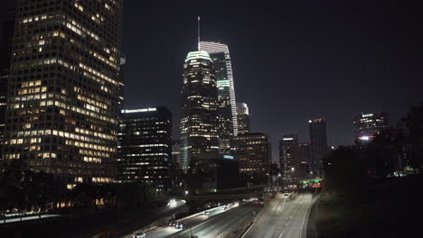 Downtown-Los-Angeles,-California-USA