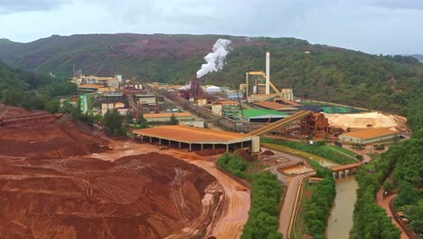 Sumitomo-Corporation-Taganito-nickel-mining-site-pollution-in-Claver,-Philippines