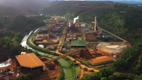 Tagebau-Der-Sumitomo-Corporation-In-Taganito,-Philippinen