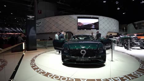 Geneva,-Switzerland-Bentley-presented-the-Continental-GT-Number-at-the-Geneva-International-Motor-Show