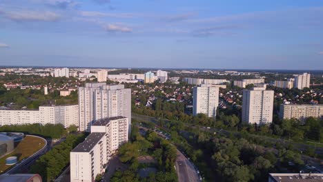 Berlín-Marzahn-Complejo-De-Viviendas-Edificio-Alemán