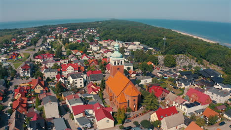 Luftaufnahme-Der-Stadt-Jastarnia-In-Polen