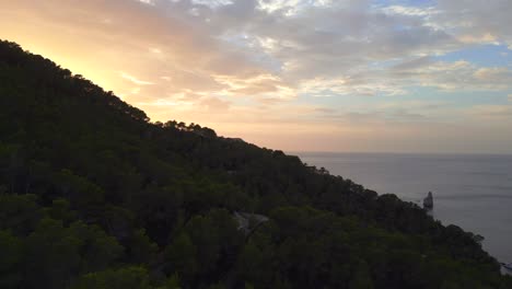 Ibiza-Mountain-Road-Sunset-Bunte-Benirras-Bay-Island