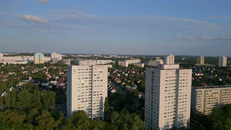 Berlín-Marzahn-Complejo-De-Viviendas-Edificio-Alemán