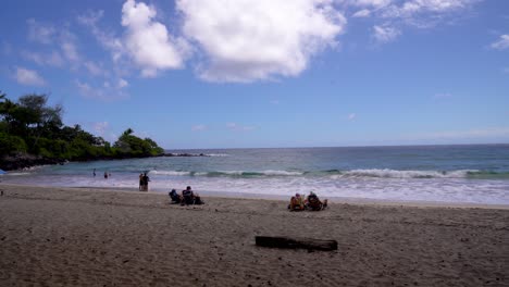 Samoa-Beach,-Maui,-Hawaii