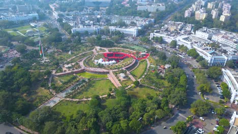 New-Delhi-Connaught-Place-Aerial-View