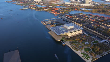 Circling-aerial-shot-over-Copenhagen-Opera-House