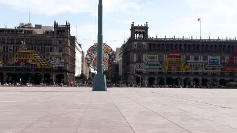 slow-motion-lateral-shot-of-mexico-city-zocalo