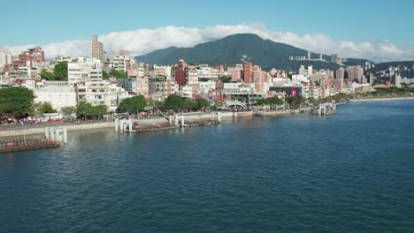 Tamsui-Frente-Al-Mar-Y-Zona-Portuaria-En-Taipei