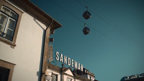 Touristenattraktion-Sandeman-Porto-Portugal-Seilbahn