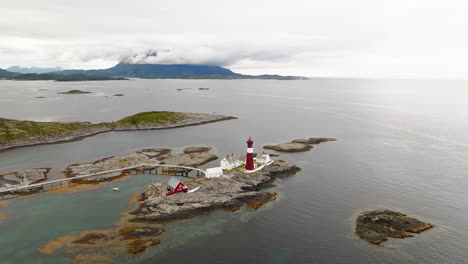 Remarkable-Tranoy-Lighthouse-Lofoten-islands,-Hamaroy,-Nordland,-Norway