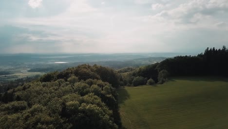 A-shot-of-forests-of-the-Alpine-Foreland-surrounding-Lake-Constance