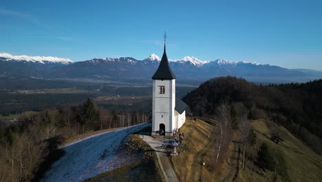 Aerial-Pullback-Reveals-Slovenia's-St