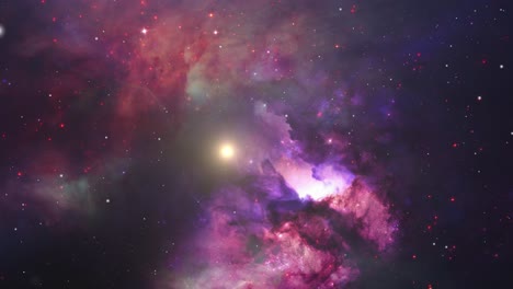 Nubes-Y-Gas-En-El-Espacio,-Galaxia-Universal.