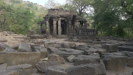 Antiguo-Templo-Hindú-De-Maharashtra,-India