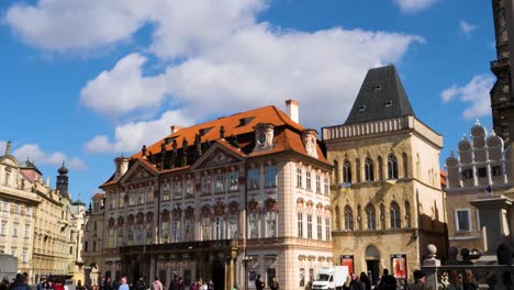 Steinglockenhaus-In-Prag-Und-Der-Golz-Kinsky-Palast