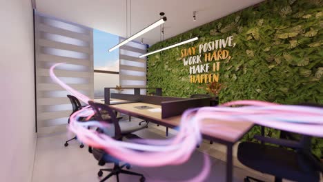 fancy-co-working-space-for-remote-work-as-digital-nomad-and-energy-flow-going-around-in-3d-rendering-animation