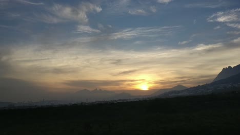 Experience-the-enchanting-sunrise-over-Cerro-de-La-Silla-in-this-mesmerizing-timelapse