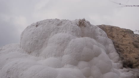 Close-up-of-a-glacier-in-Pamukkale-near-Hierapolis