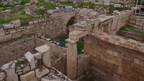 Las-Ruinas-De-Los-Edificios-En-Hierápolis.