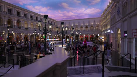 Die-Nachbildung-Der-Piazza-San-Marco-Im-Zweiten-Stock-Des-Venezianischen-Resorthotels-Und-Casinos-In-Las-Vegas