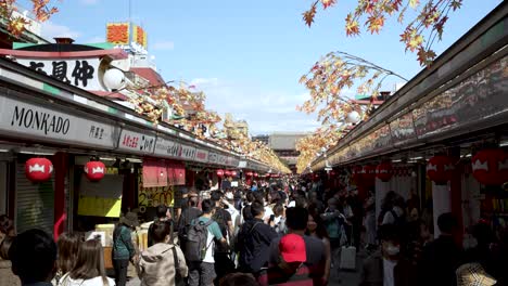 Over-Tourism-With-Crowds-Of-Tourists-Walking-Along-Nakamise-dori-Street