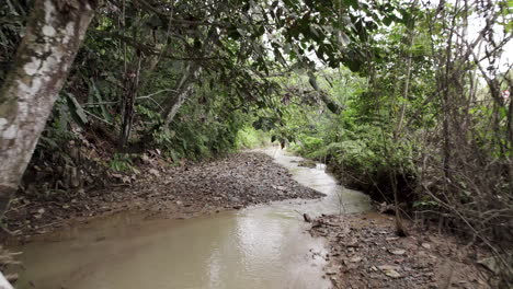 Ein-Kleiner-Fluss-Fließt-Durch-Eine-Nachhaltige-Goldmine-In-Kolumbien