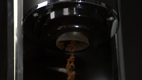 Coffee-grinder-grinding-coffee-in-super-slow-motion