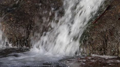 A-small-waterfall-.-Winter.-UK