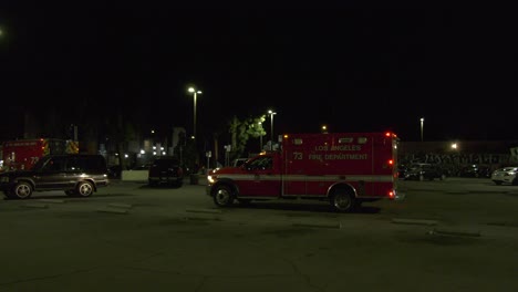 Rescue-Ambulance-on-scene---LAFD