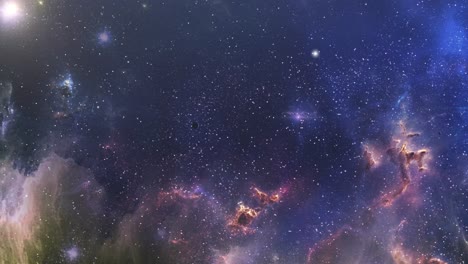 Avanzando-Hacia-La-Nebulosa-En-El-Espacio