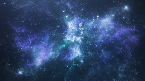 Vista-De-La-Galaxia-Espacial-Y-La-Nebulosa