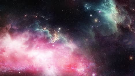 Explorando-Las-Profundidades-Del-Espacio,-Las-Estrellas-Y-Las-Nebulosas