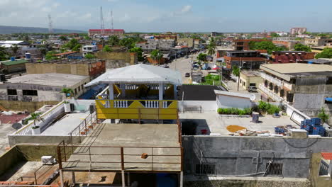Traditional-Rooftop-Houses-Landscape-In-Chichiriviche-Town,-Falcon-State-Of-Venezuela